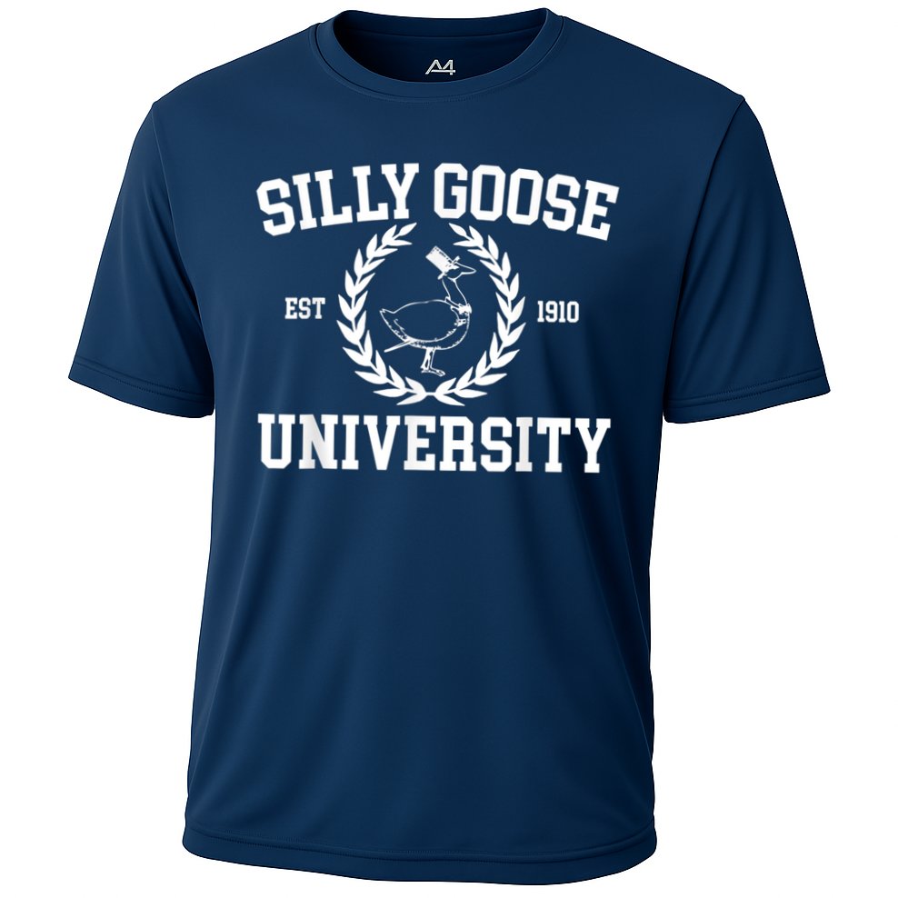 Silly Goose University Silly Goose Meme Costume Performance Shirt