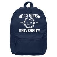 Silly Goose University Silly Goose Meme Costume 16 in Basic Backpack