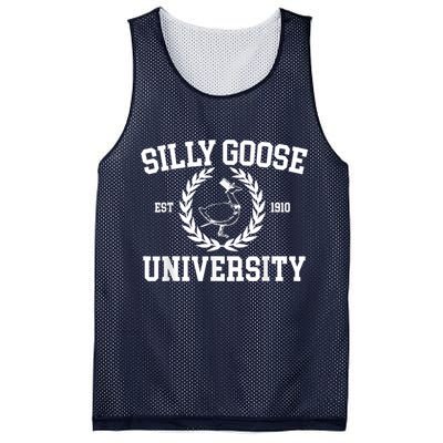 Silly Goose University Silly Goose Meme Costume Mesh Reversible Basketball Jersey Tank