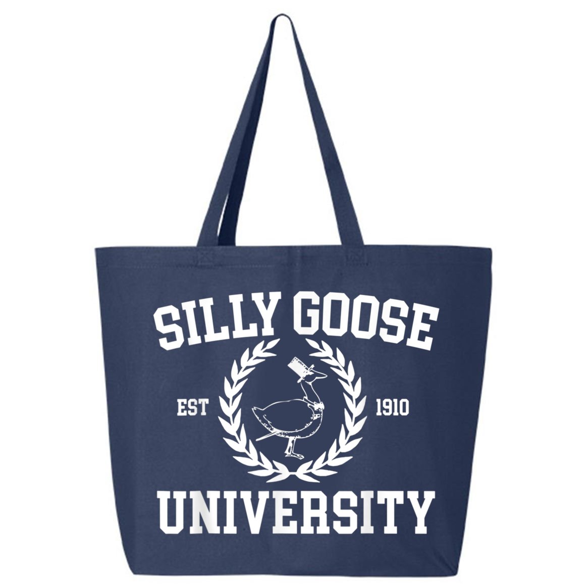 Silly Goose University Silly Goose Meme Costume 25L Jumbo Tote