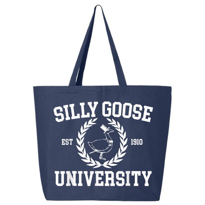 Silly Goose University Silly Goose Meme Costume 25L Jumbo Tote