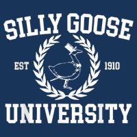 Silly Goose University Silly Goose Meme Costume 25L Jumbo Tote