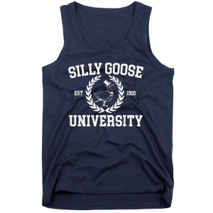 Silly Goose University Silly Goose Meme Costume Tank Top