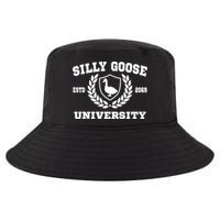 Silly Goose University Funny Meme School Bird Cool Comfort Performance Bucket Hat