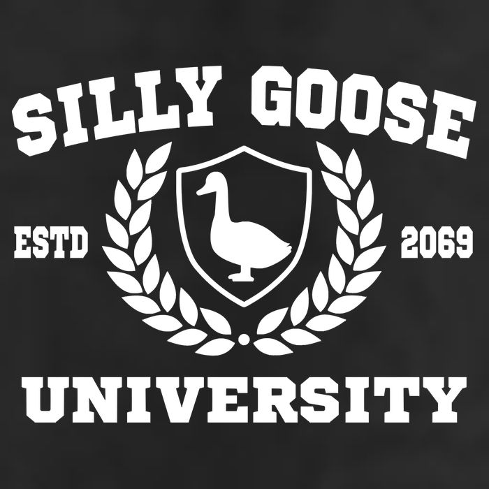 Silly Goose University Funny Meme School Bird 25L Jumbo Tote