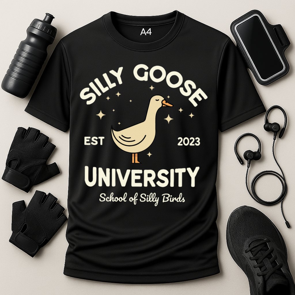 Silly Goose University School Of Silly Birds Sweatshirt Performance Shirt