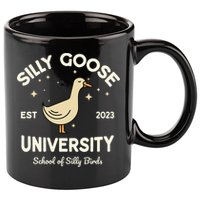Silly Goose University School Of Silly Birds Sweatshirt 11oz C Handle Ceramic Mug