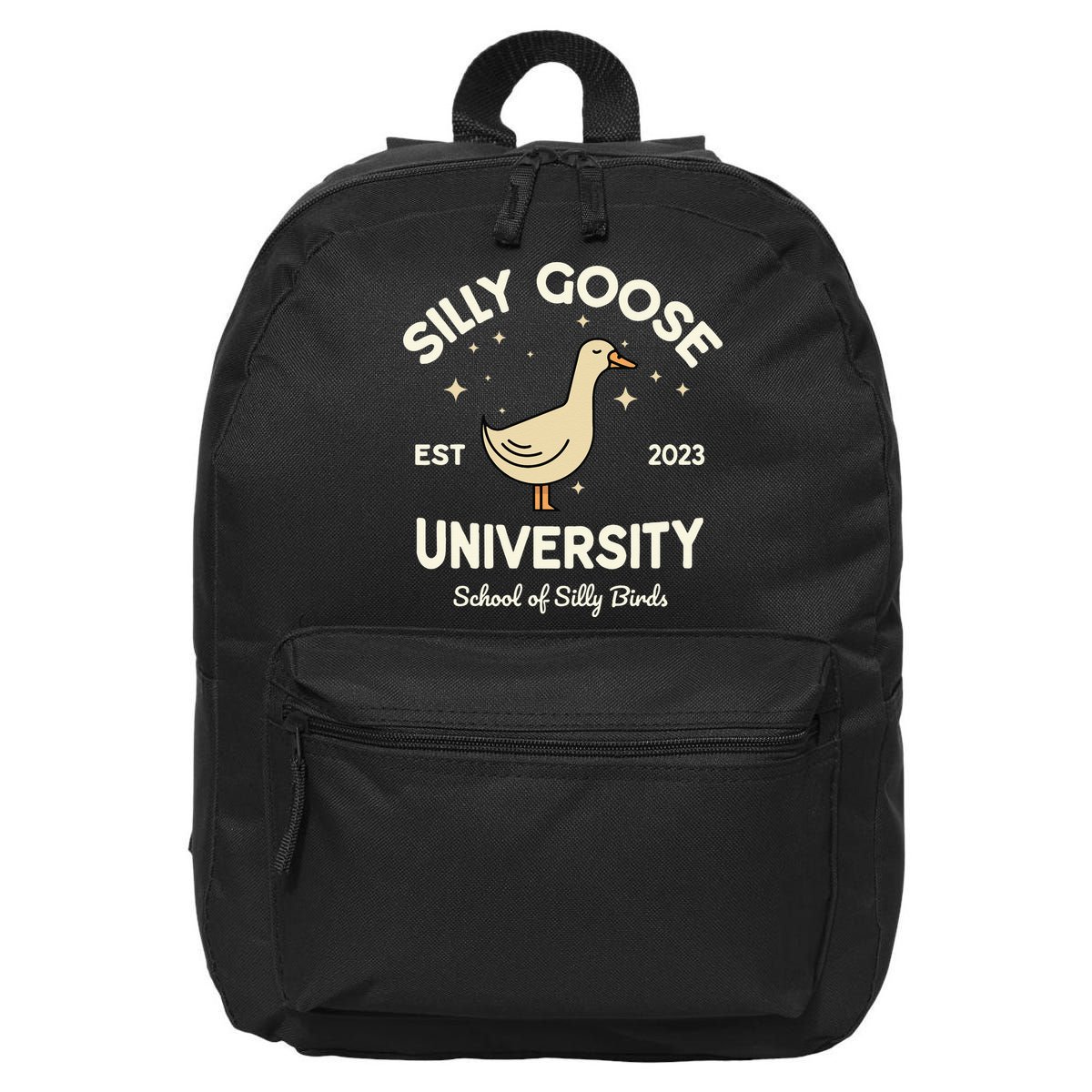 Silly Goose University School Of Silly Birds Sweatshirt 16 in Basic Backpack