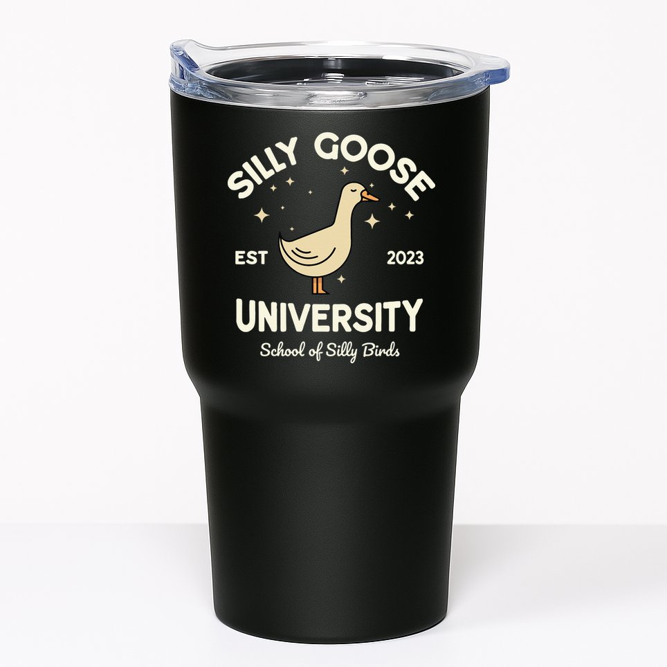 Silly Goose University School Of Silly Birds Sweatshirt Tumbler