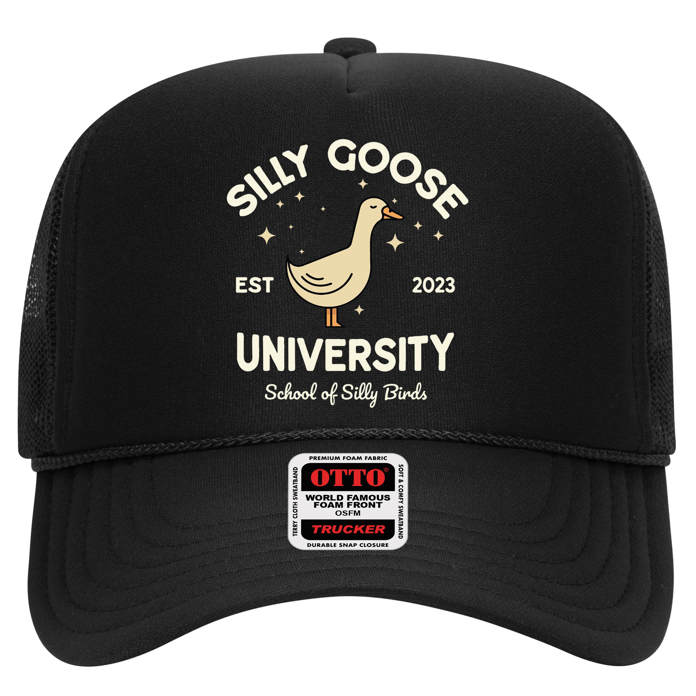Silly Goose University School Of Silly Birds Sweatshirt Hat
