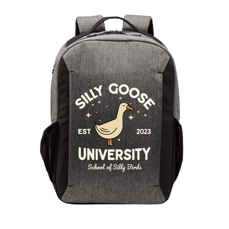Silly Goose University School Of Silly Birds Sweatshirt Vector Backpack