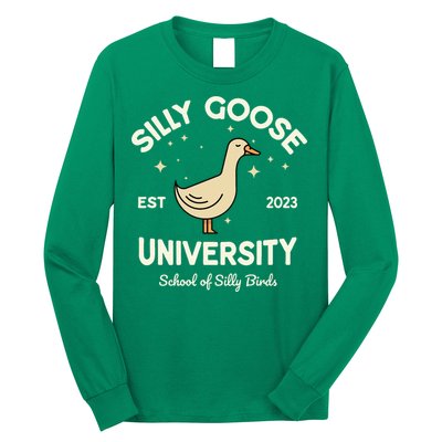 Silly Goose University School Of Silly Birds Sweatshirt Long Sleeve Shirt