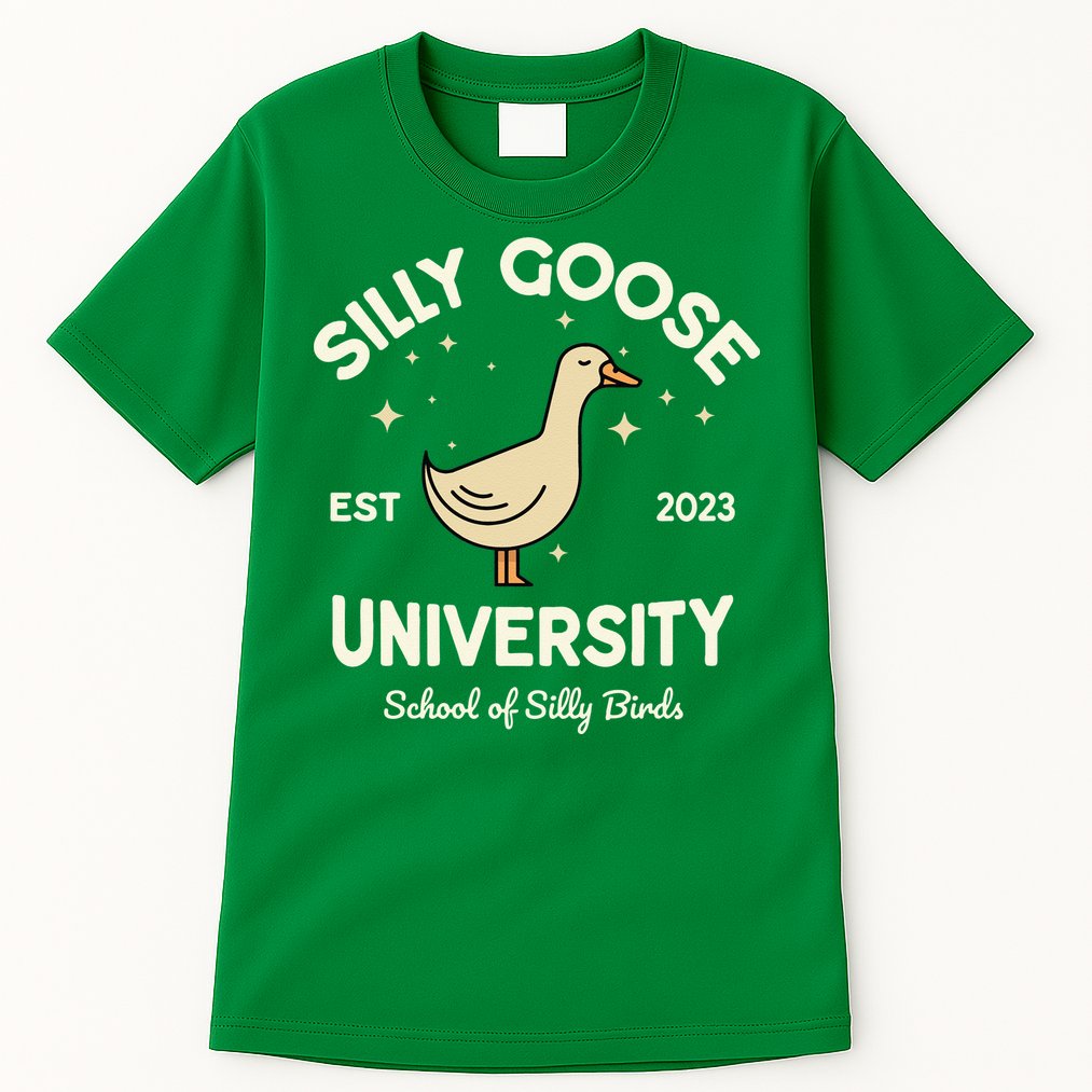 Silly Goose University School Of Silly Birds Sweatshirt Tall T-Shirt