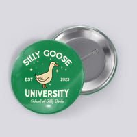 Silly Goose University School Of Silly Birds Sweatshirt Button