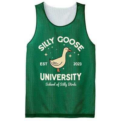Silly Goose University School Of Silly Birds Sweatshirt Mesh Reversible Basketball Jersey Tank