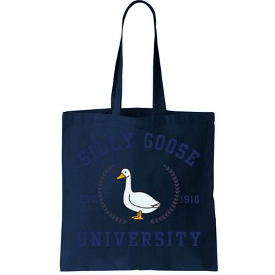 Silly Goose University Tote Bag