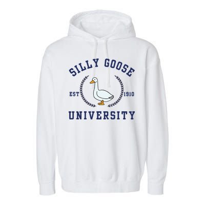 Silly Goose University Garment-Dyed Fleece Hoodie