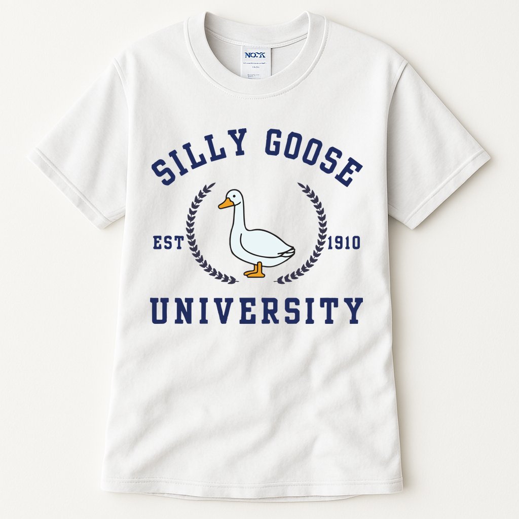 Silly Goose University Tall T-Shirt