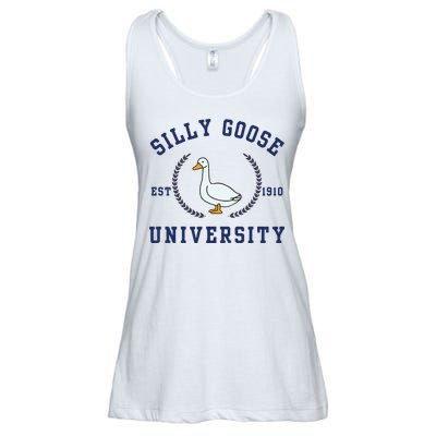Silly Goose University Ladies Essential Flowy Tank