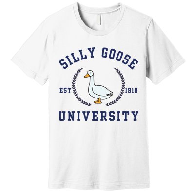 Silly Goose University Premium T-Shirt
