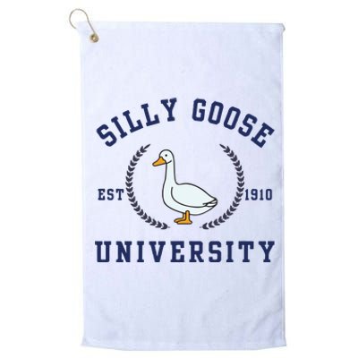 Silly Goose University Platinum Collection Golf Towel