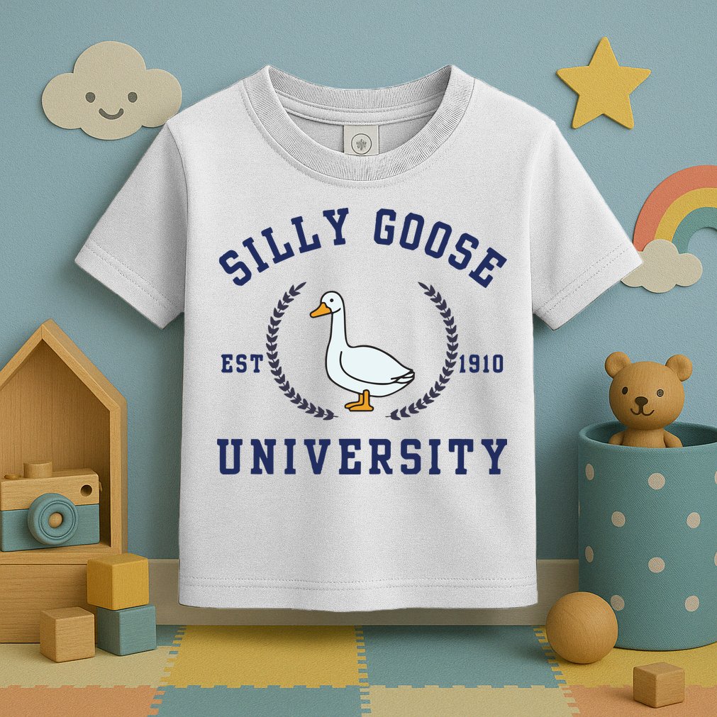 Silly Goose University Toddler T-Shirt