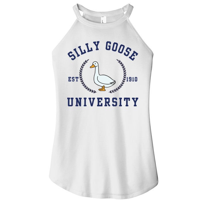 Silly Goose University Women's Perfect Tri Rocker Tank