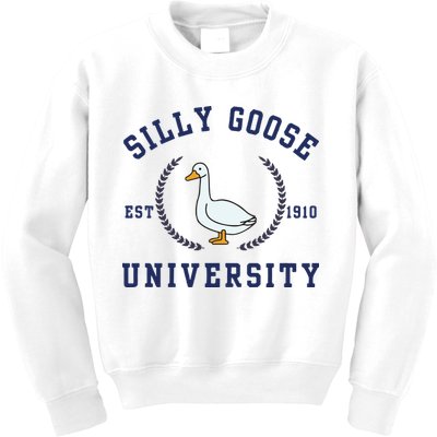 Silly Goose University Kids Sweatshirt