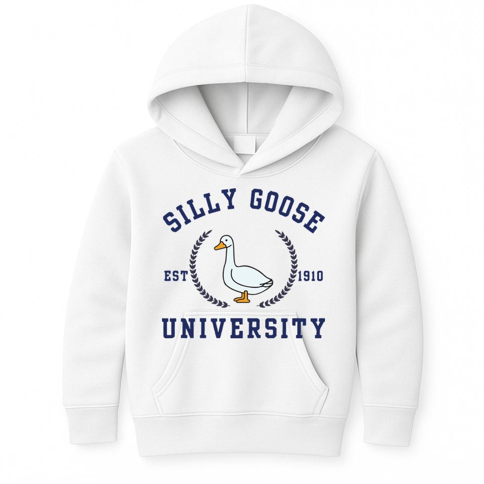 Silly Goose University Kids Hoodie