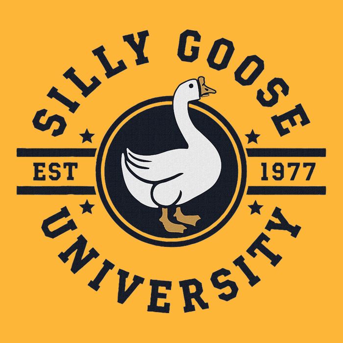 Silly Goose U.N.I.V.E.R.S.I.T.Y Pom Pom 12in Knit Beanie