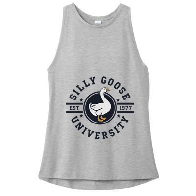 Silly Goose U.N.I.V.E.R.S.I.T.Y Ladies PosiCharge Tri-Blend Wicking Tank