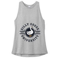 Silly Goose U.N.I.V.E.R.S.I.T.Y Ladies PosiCharge Tri-Blend Wicking Tank