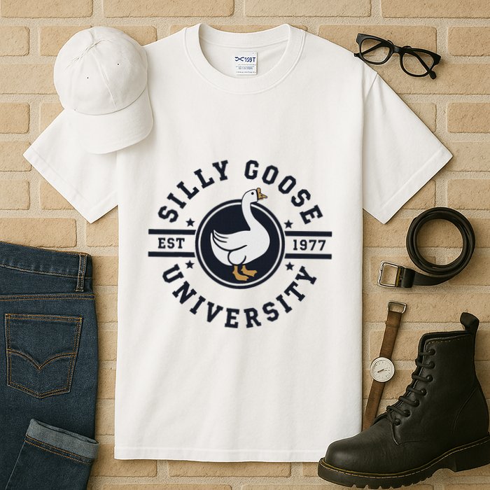 Silly Goose U.N.I.V.E.R.S.I.T.Y Tall T-Shirt