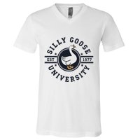 Silly Goose U.N.I.V.E.R.S.I.T.Y V-Neck T-Shirt