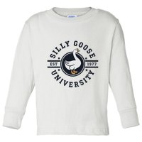 Silly Goose U.N.I.V.E.R.S.I.T.Y Toddler Long Sleeve Shirt