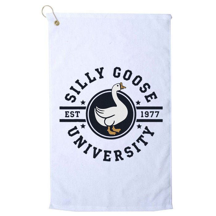 Silly Goose U.N.I.V.E.R.S.I.T.Y Golf Towel