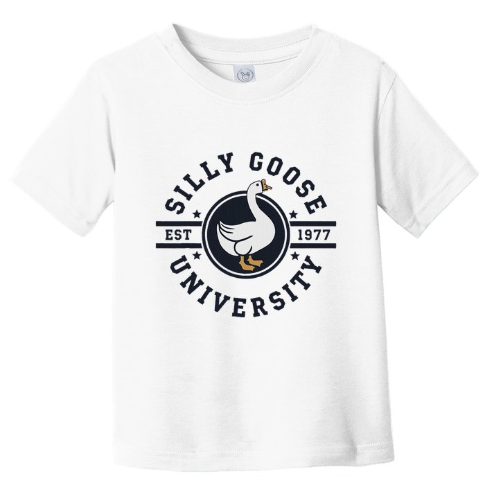 Silly Goose U.N.I.V.E.R.S.I.T.Y Toddler T-Shirt