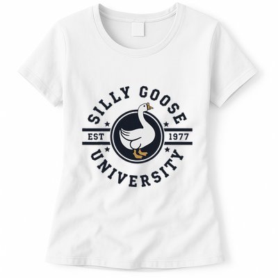 Silly Goose U.N.I.V.E.R.S.I.T.Y Womens T-Shirt