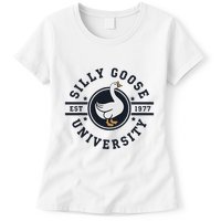 Silly Goose U.N.I.V.E.R.S.I.T.Y Womens T-Shirt