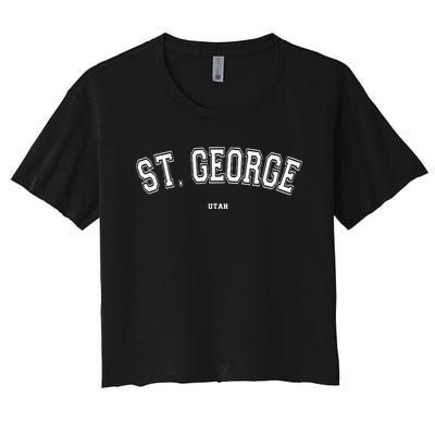 St. George Utah Women's Crop Top Tee