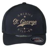 St. George Ut Utah Flexfit Unipanel Trucker Cap