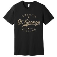 St. George Ut Utah Premium T-Shirt