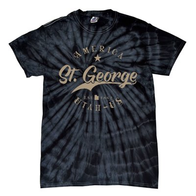 St. George Ut Utah Tie-Dye T-Shirt