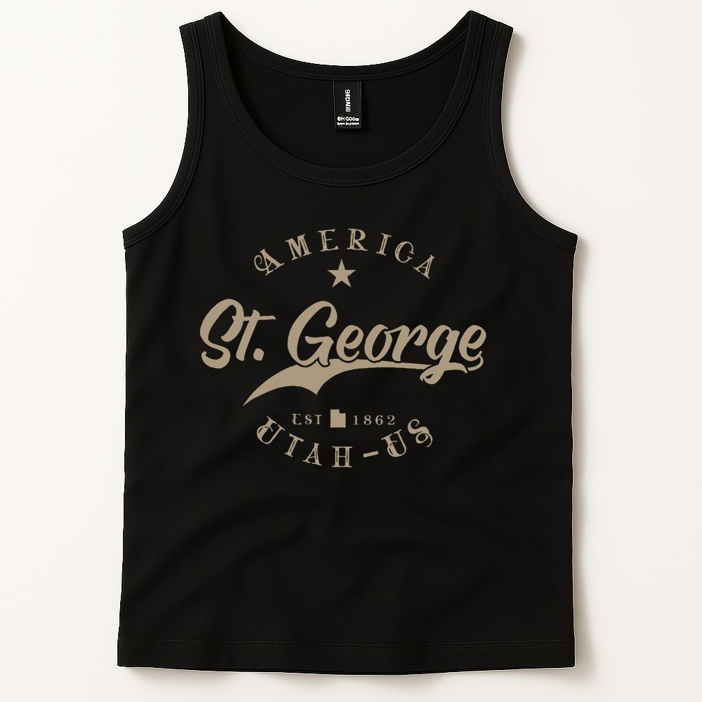 St. George Ut Utah Tank Top