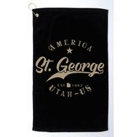 St. George Ut Utah Golf Towel
