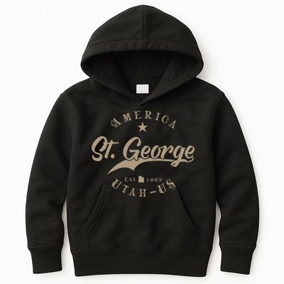 St. George Ut Utah Kids Hoodie