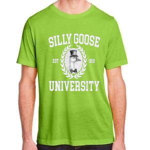 Silly Goose University Silly Goose Meme Costume Adult ChromaSoft Performance T-Shirt