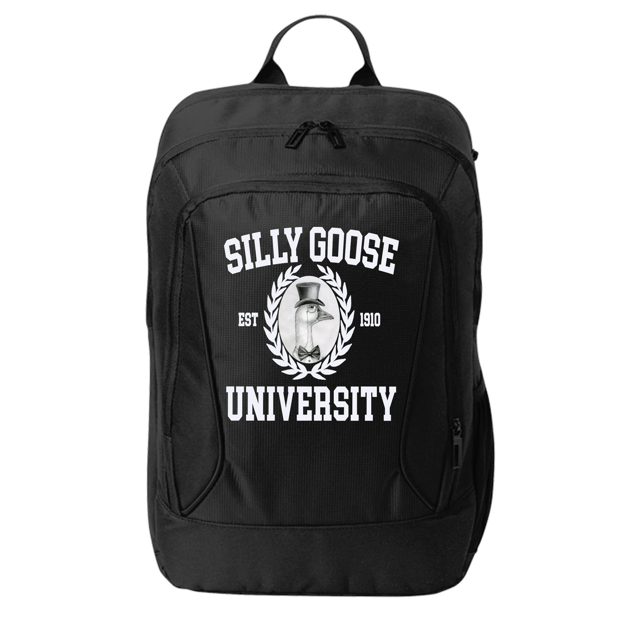Silly Goose University Silly Goose Meme Costume City Backpack