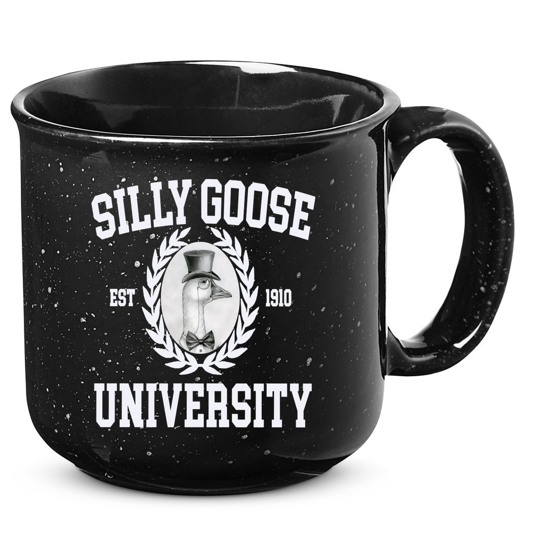 Silly Goose University Silly Goose Meme Costume 15oz Campfire Ceramic Mug