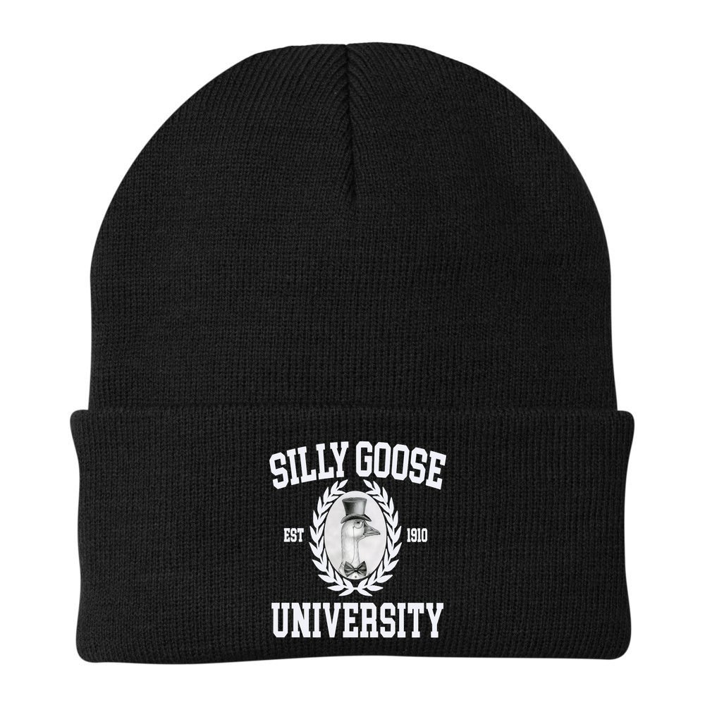 Silly Goose University Silly Goose Meme Costume Beanie